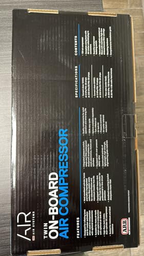 ARB CKMA12 On-Board Air Compressor High Performance 12 Volt for Air Locker Differentials and Tire Inflation