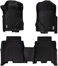 ARB Floor Mats Full Set Front & Rear for Toyota Tacoma (2024-Present) - Custom Fit All Weather Floor Liners, Waterproof Deep Dish Design, All-Season Protection, OEM Retention Compatible, Black