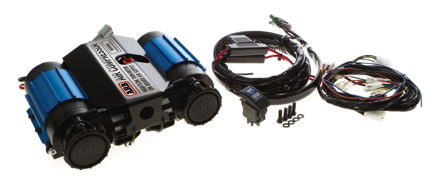 ARB CKMA12 On-Board Air Compressor High Performance 12 Volt for Air Locker Differentials and Tire Inflation