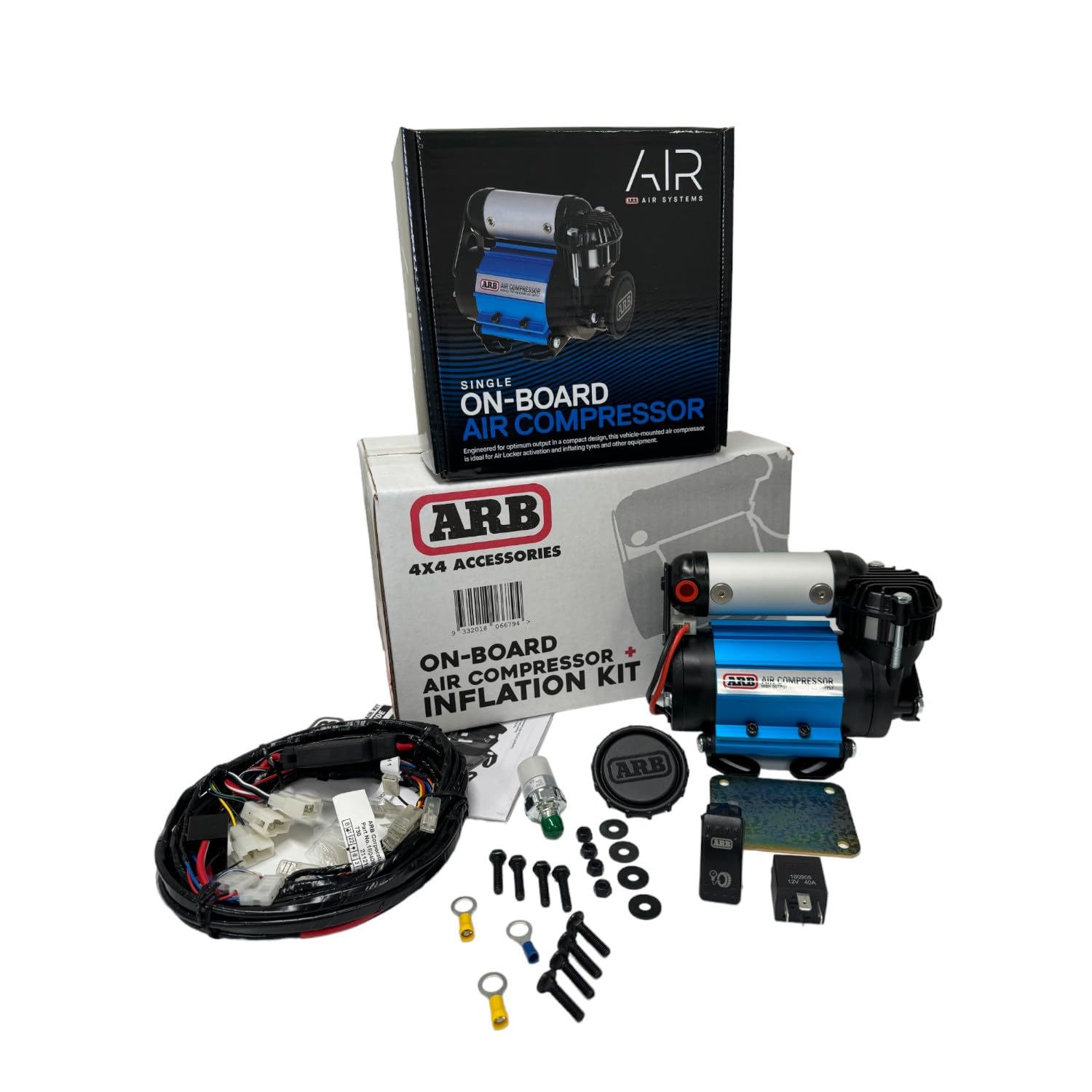 ARB CKMA12 On-Board Air Compressor High Performance 12 Volt for Air Locker Differentials and Tire Inflation