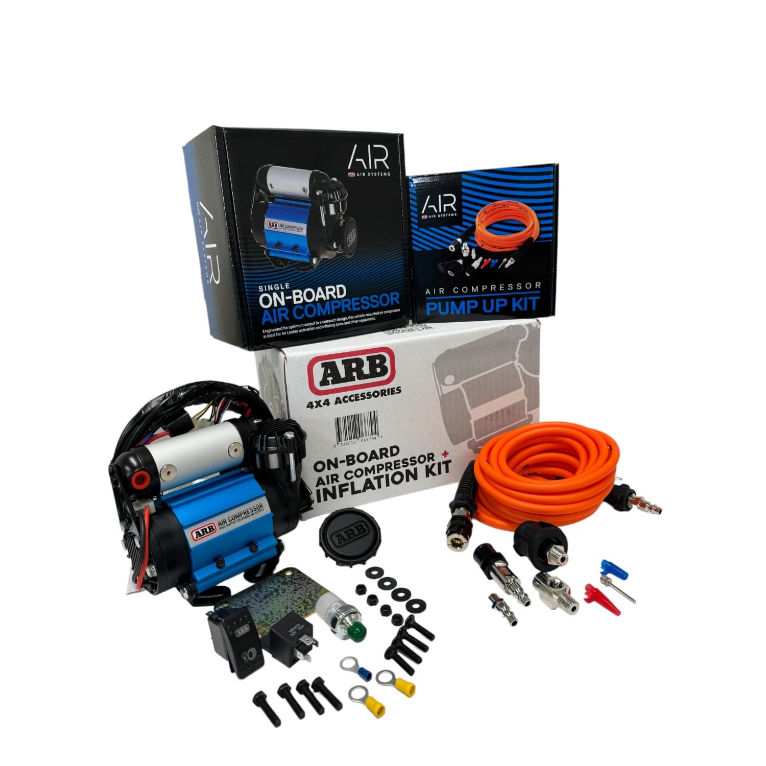 ARB CKMA12 On-Board Air Compressor High Performance 12 Volt for Air Locker Differentials and Tire Inflation