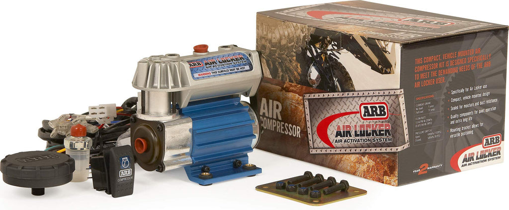 ARB CKMA12 On-Board Air Compressor High Performance 12 Volt for Air Locker Differentials and Tire Inflation