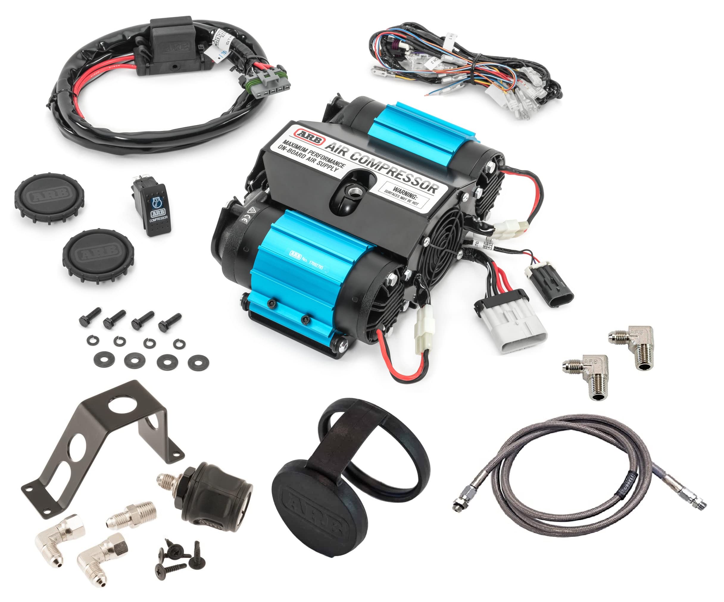 ARB CKMA12 On-Board Air Compressor High Performance 12 Volt for Air Locker Differentials and Tire Inflation